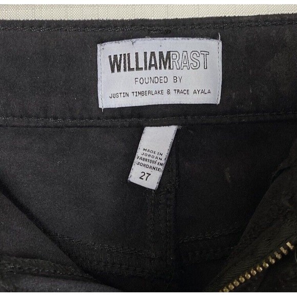 William Rast The Perfect Fashion Skinny Jeans 27 (30) Black Stretch Comfort - Picture 7 of 14